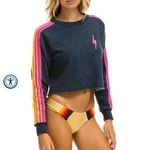 Aviator nation cropped crew